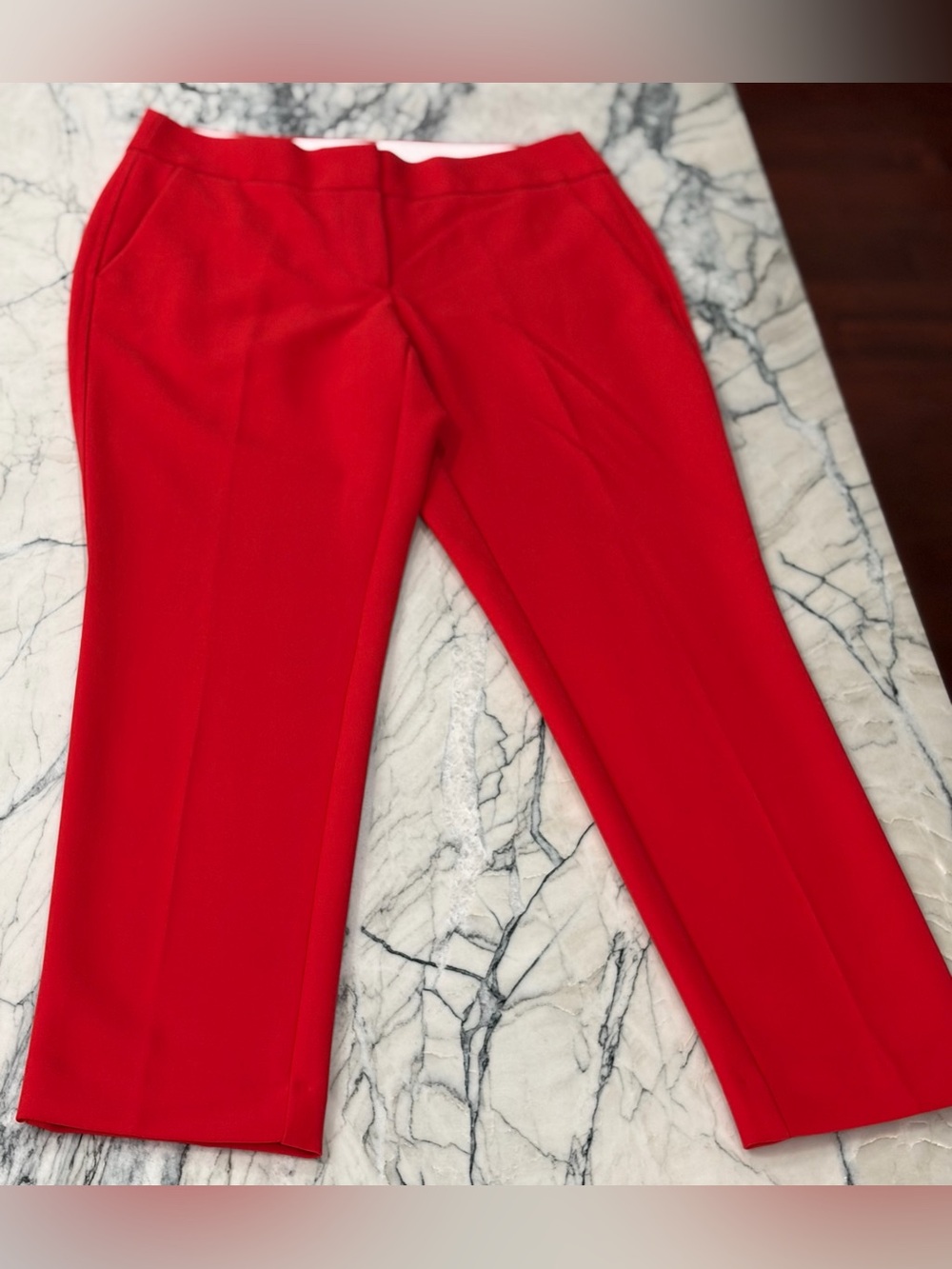 LOFT Red Women's Dress Pants - Julie Fit
